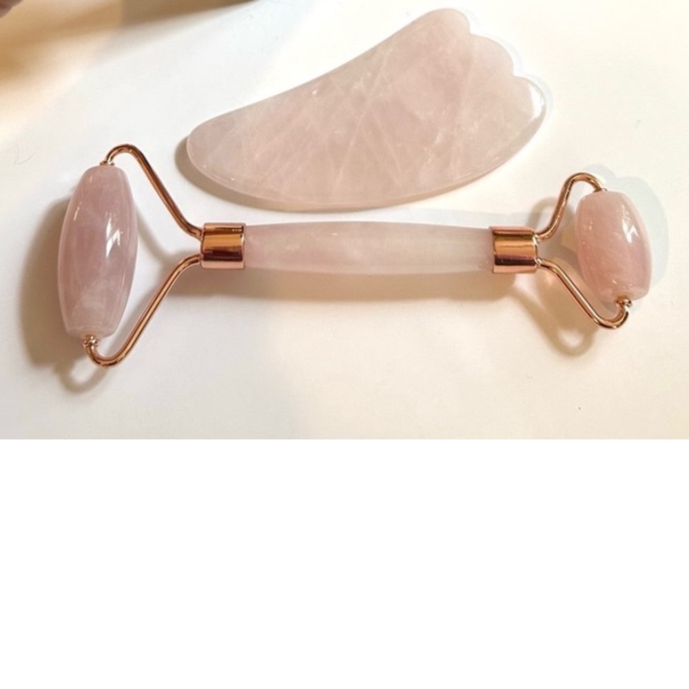 FREE Gua Sha Stone and Ridged Roller set